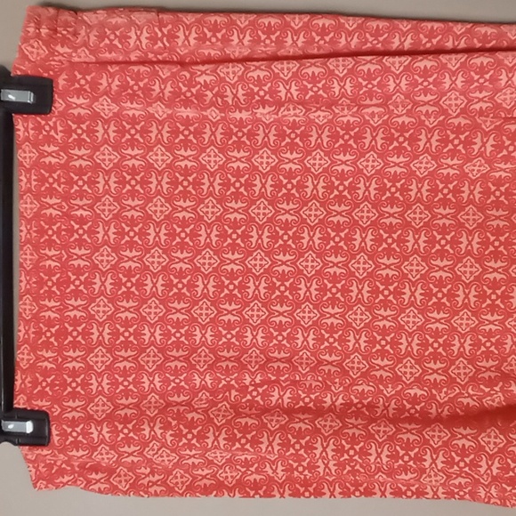 Cato Pink Patterned Midi Skirt Size M - Picture 3 of 6